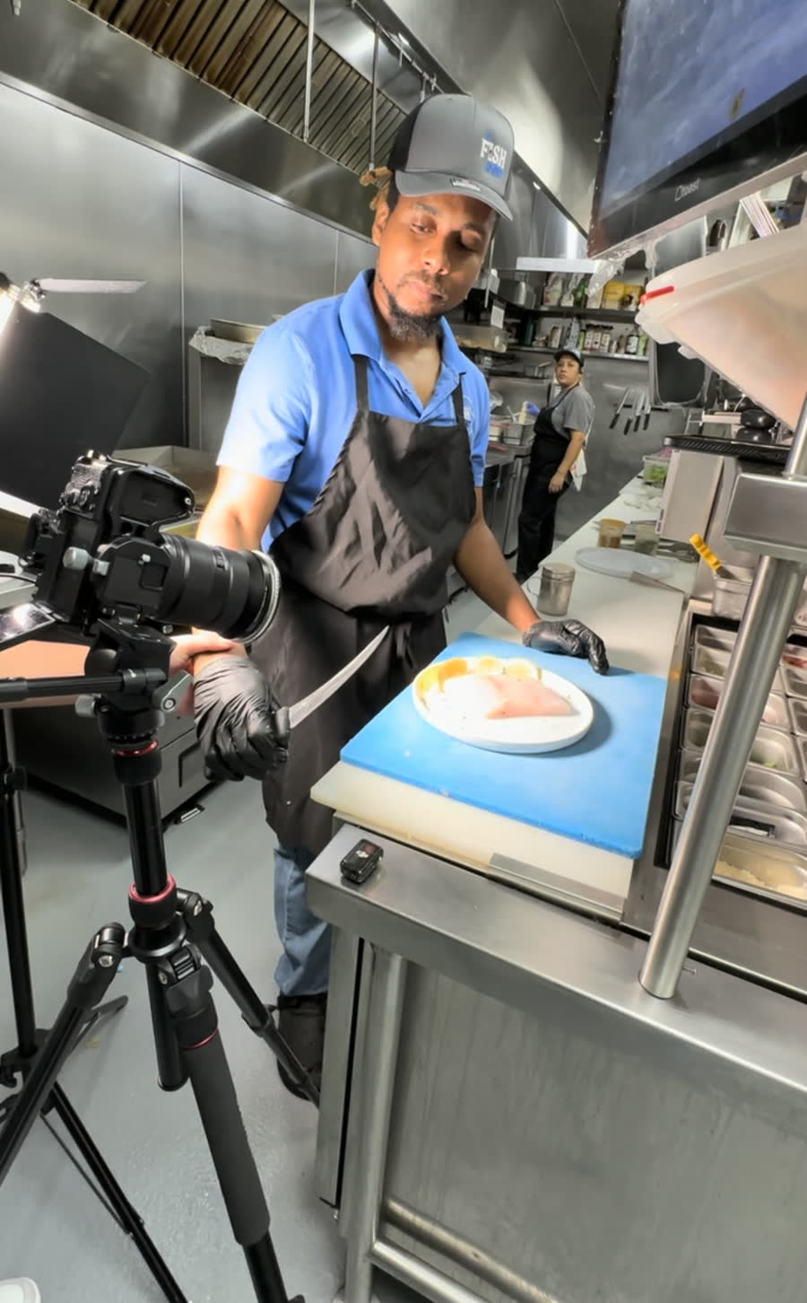 JD Films production still — on set in Los Angeles