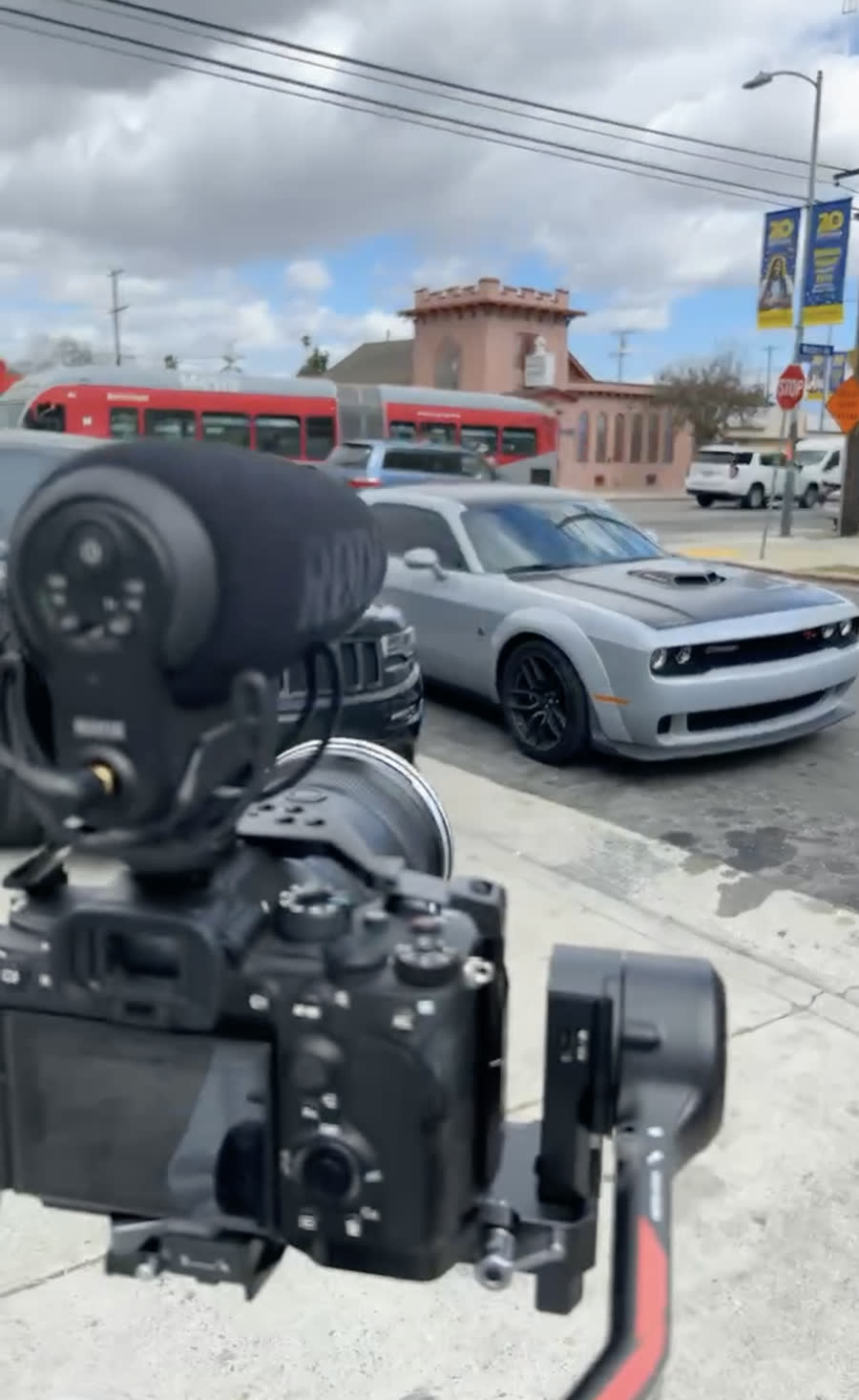 JD Films production still — on set in Los Angeles