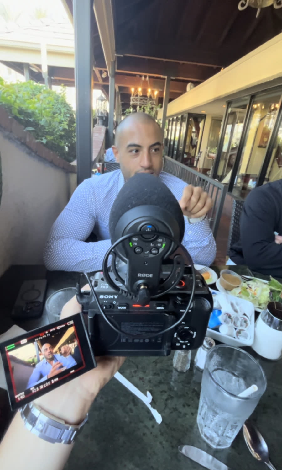 JD Films production still — on set in Los Angeles