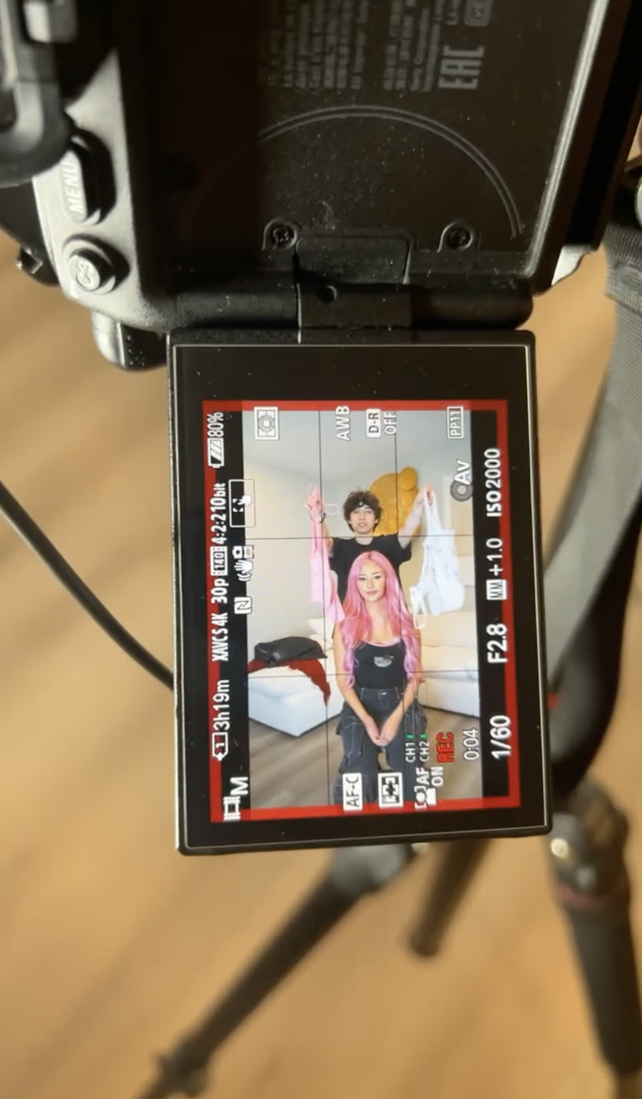 JD Films production still — on set in Los Angeles