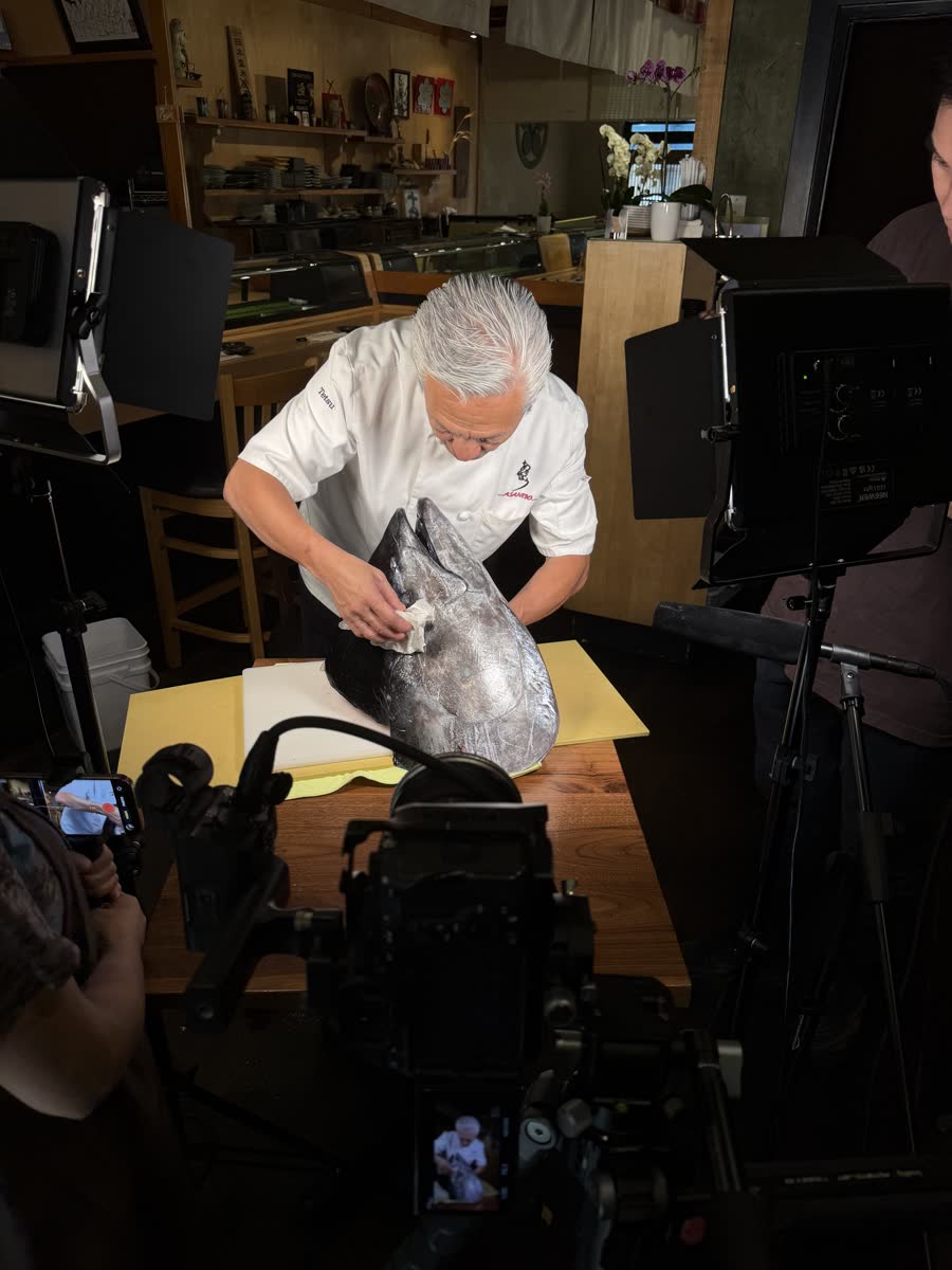 JD Films production still — on set in Los Angeles